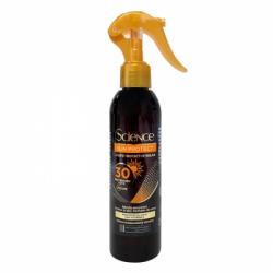 Spray aceite protector solar SFP 30 con vitamina E perfume de coco Science Les Cosmétiques 200 ml.