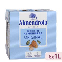 Bebida de almendras Almendrola 6 bricks X 1 L