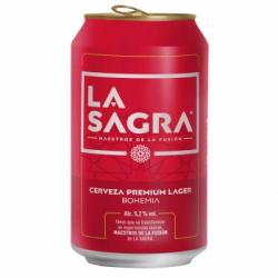 Cerveza artesana La Sagra Bohemia lata 33 cl.