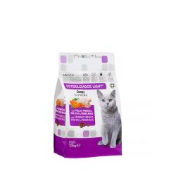 Comida gato esterilizado light Supreme Compy con pollo fresco, frutas y verduras Paquete 1.5 kg