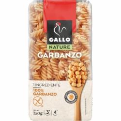 Hélices de garbanzo Gallo Nature sin gluten 250 g.