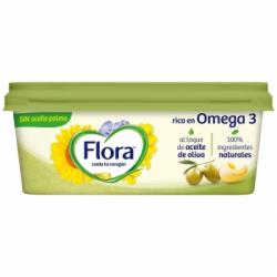 Margarina oliva Flora sin gluten, sin lactosa y sin aceite de palma 225 g.