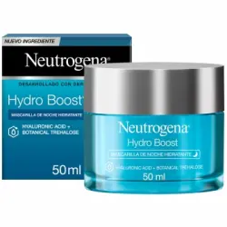 Mascarilla facial de noche hidratante Hydro Boost Neutrogena 50 ml.