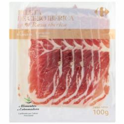 Paleta de cebo ibérica 50% raza ibérica en lonchas Carrefour 100 g