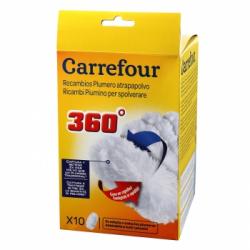 Plumero atrapapolvo Carrefour 10 ud.