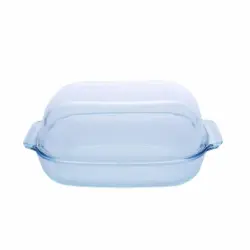 Set de 2 Fuentes Horno CARREFOUR HOME 5,7 l - Transparente