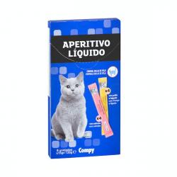 Snack gato aperitivo líquido Compy Caja 0.12 kg