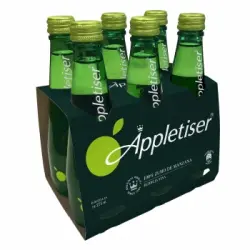 Zumo de manzana Appletiser pacl de 6 botellas de 27,5 cl.