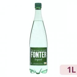 Agua mineral con gas Fonter grande Botella 1 L