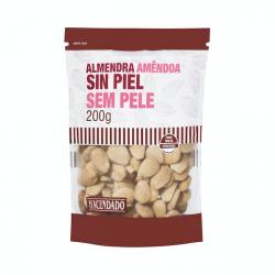 Almendra natural Hacendado sin piel Paquete 0.2 kg