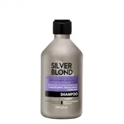 Champú Silver Blond Deliplus para cabellos rubios, decolorados.y grises Bote 0.4 100 ml