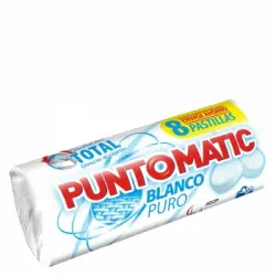 Detergente en pastillas blanco puro Puntomatic 8 ud.