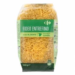 Fideo entrefino Carrefour 500 g.