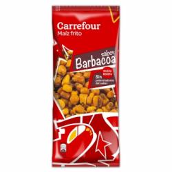 Maíz frito sabor barbacoa Carrefour 140 g.