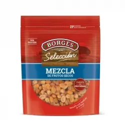 Mezcla de frutos secos Selección Borges sin gluten 200 g.