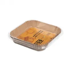 Molde de papel Bosque Verde para freidora de aire 20 cm