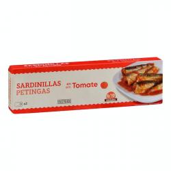 Sardinillas en tomate Hacendado 2 latas X 0.065 kg