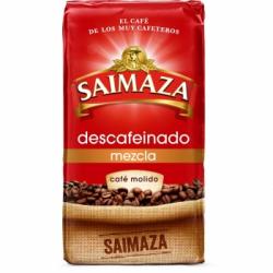 Café molido mezcla natural descafeinado Saimaza 250 g.