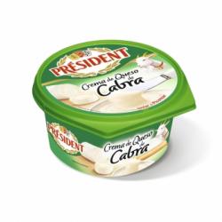 Crema de queso de cabra Président 125 g.