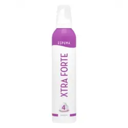 Espuma cabello Xtra Forte Deliplus fijación 4 Bote 0.3 100 ml