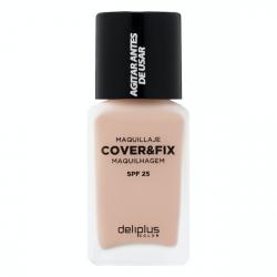 Maquillaje fluido Cover & Fix Deliplus 01 beige claro  0.03 ud