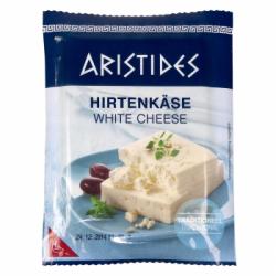Queso blanco tradicional Aristides 200 g.