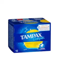Tampones regular Tampax Compak con aplicador Caja 1 ud