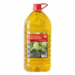Aceite de oliva suave 0,4o Carrefour garrafón 5 l.