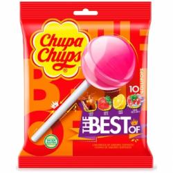 Caramelos con palo de sabores Chupa Chups sin gluten 120 g.