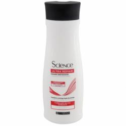 Champú reparador para cabello seco y dañado Ultra Repair Science Les Cosmétiques 400 ml.