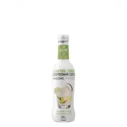 Cocktail sabor caipirinha coco sin alcohol Pi.omka con zumo de lima