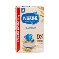 Papilla 8 cereales Nestlé +6 meses Caja 0.725 kg