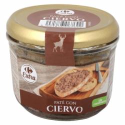 Paté de ciervo Carrefour 180 g.