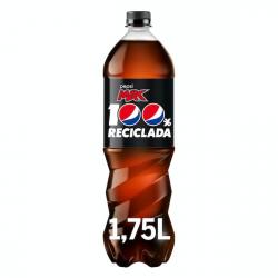 Refresco cola Pepsi Max zero Botella 1.75 L