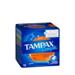 Tampones super plus Tampax Compak con aplicador Caja 1 ud