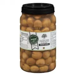 Aceitunas verdes curadas Dcoop partidas al natural