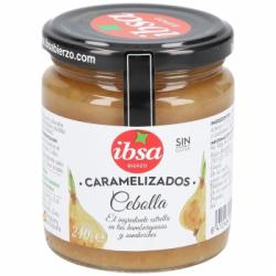 Cebolla caramelizada en aceite de oliva Ibsa 240 g.