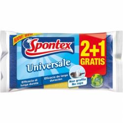 Estropajo de Fibra con Esponja SPONTEX Universal No Raya