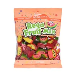 Golosinas Rega Fruit Mix Hacendado Paquete 0.3 kg