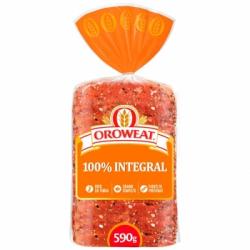 Pan de molde integral con semillas de sésamo y lino Oroweat 590 g.