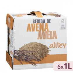 Bebida de avena Alitey 6 bricks X 1 L