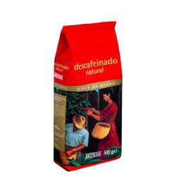 Café en grano descafeinado natural Hacendado Paquete 0.5 kg