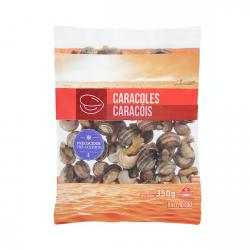 Caracoles precocidos Hacendado ultracongelados Paquete 0.35 kg