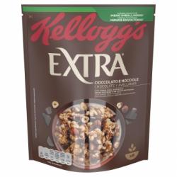 Cereales integrales con chocolate y avellana Extra Kellogg's 375 g.