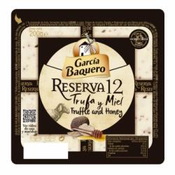 Queso de oveja Reserva 12 con miel y trufa García Baquero cuña de 200 g