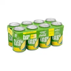 Refresco té sabor limón Fuze Tea 8 latas X 330 ml