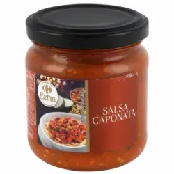 Salsa caponata Extra Carrefour 190 g.