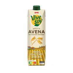 Bebida de avena sin azúcar añadido ViveSoy brik 1 l.