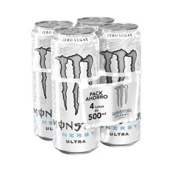 Bebida energética energy ultra Monster 4 latas X 500 ml