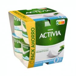 Bífidus desnatado natural edulcorado Activia 0% m.g. 8 ud. X 0.12 kg